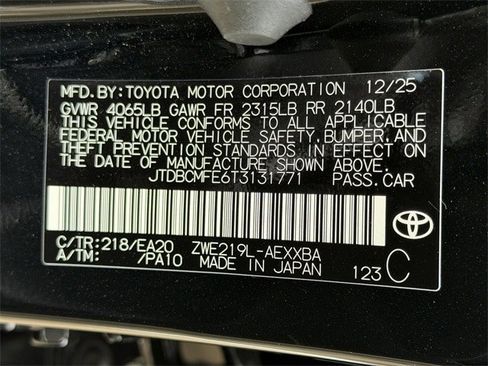 New 2026 Toyota Corolla XLE image 28