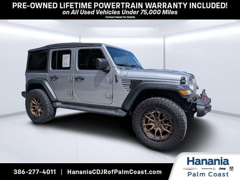 Used 2018 Jeep Wrangler Unlimited Sport S AWD/4WD image 1