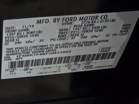 Used 2015 Ford Explorer Limited w/ Equipment Group 301A FWD image 44