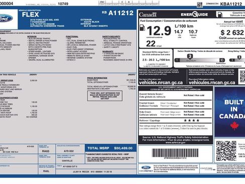 Used 2019 Ford Flex SEL w/ Equipment Group 202A image 6