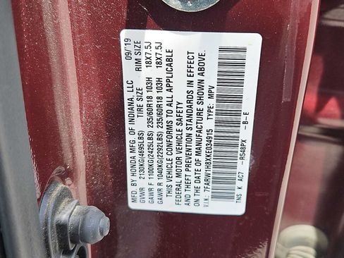 Used 2019 Honda CR-V EX-L image 34