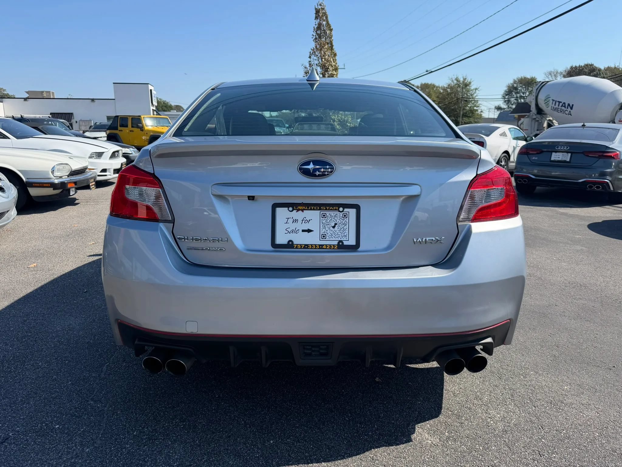 Used 2018 Subaru WRX Premium w/ Performance Package AWD/4WD image 4
