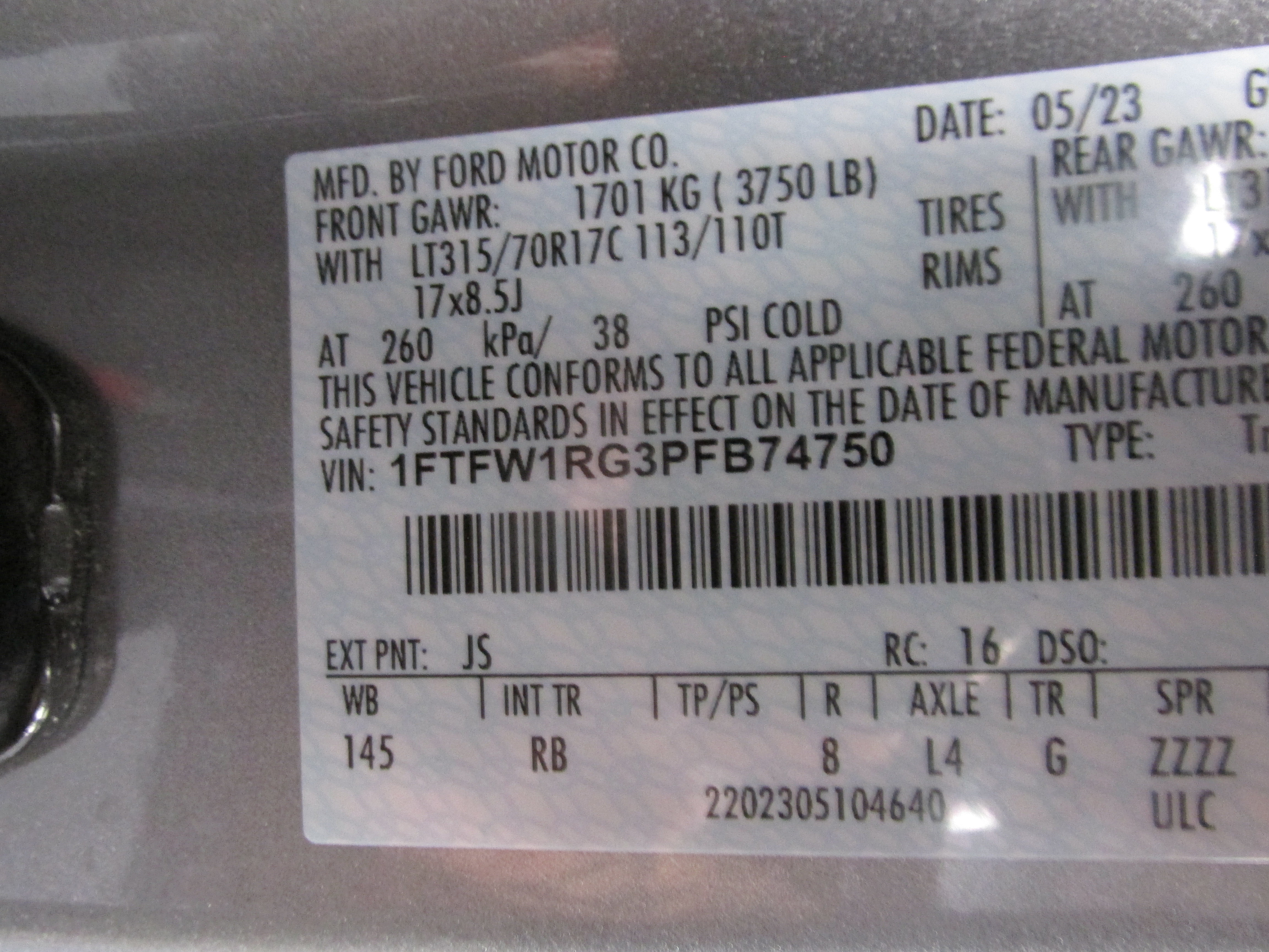 Used 2023 Ford F150 Raptor AWD/4WD image 46