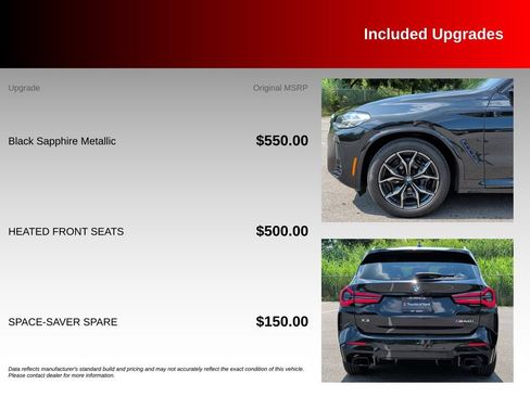 Used 2022 BMW X3 M40i AWD/4WD image 4