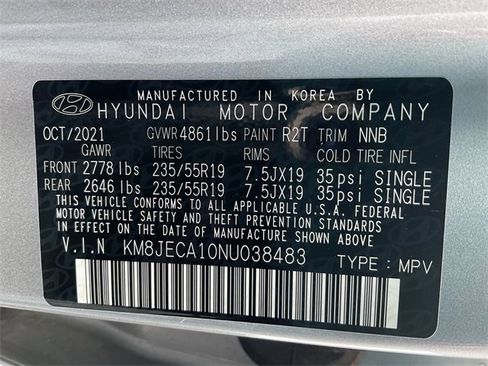 Used 2022 Hyundai Tucson Limited image 40