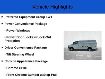 New 2024 Chevrolet Express 3500 w/ Power Convenience Package