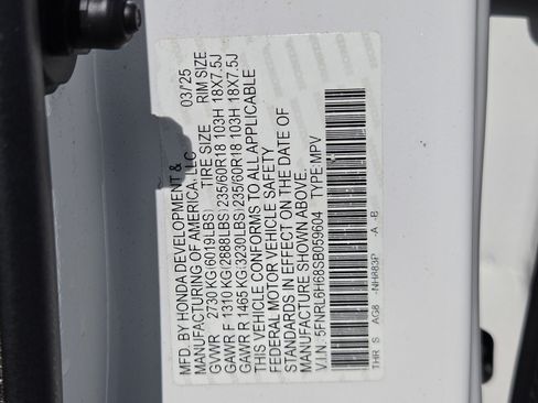 Used 2025 Honda Odyssey EX-L image 35