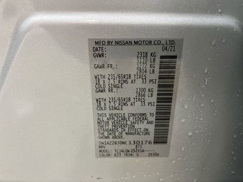 Used 2021 Nissan Murano SV image 27