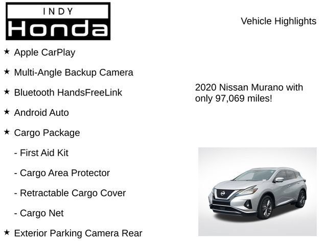 Used 2020 Nissan Murano Platinum w/ Cargo Package AWD/4WD image 8