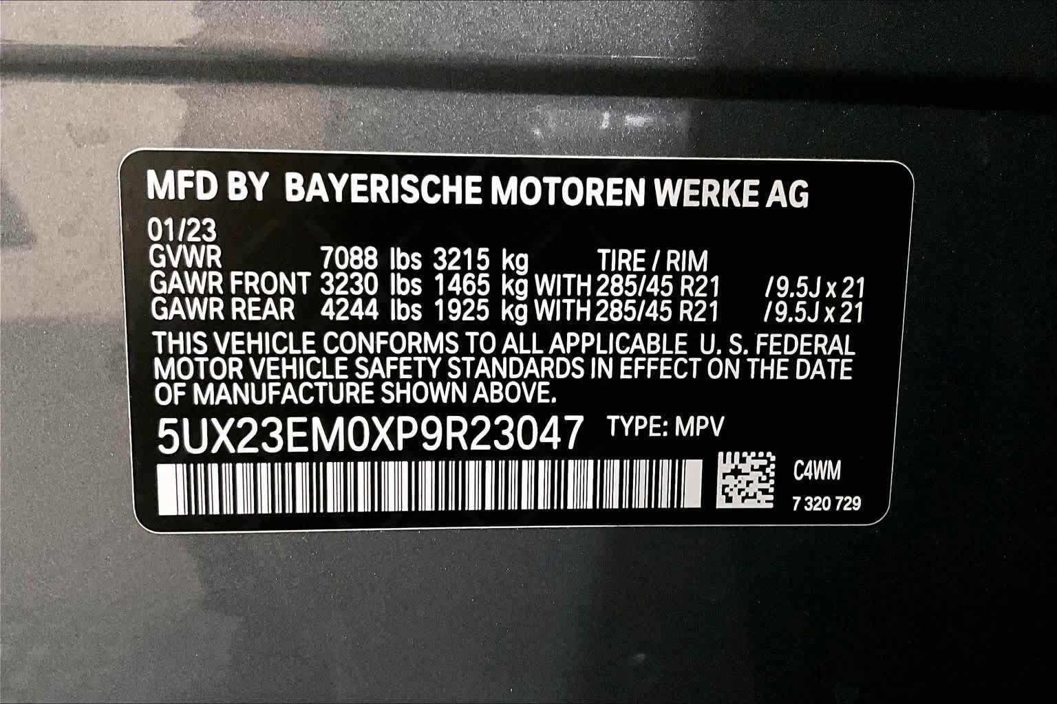 Used 2023 BMW X7 xDrive40i w/ Executive Package AWD/4WD image 33