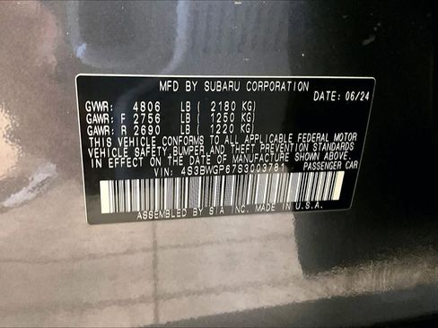 Used 2025 Subaru Legacy Touring XT image 36