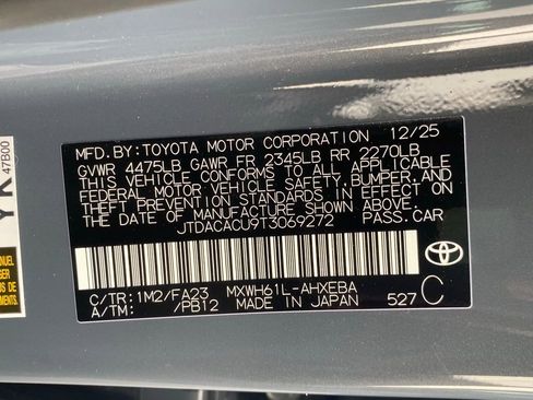 New 2026 Toyota Prius Plug-In Hybrid image 17