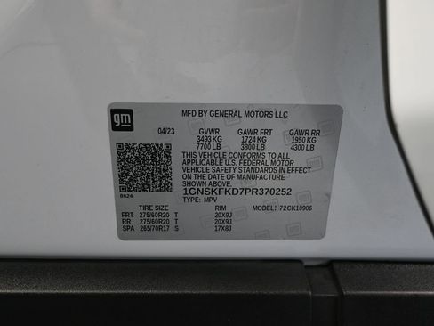 Used 2023 Chevrolet Suburban Premier image 61