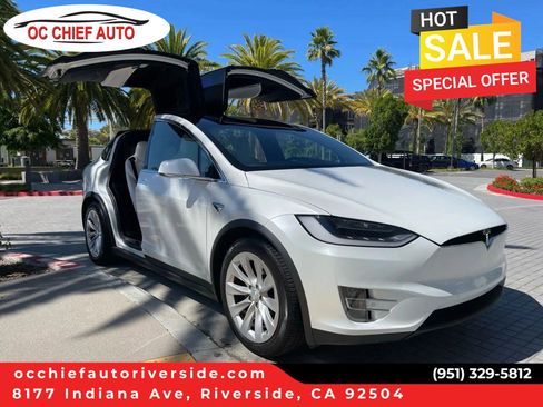 Used 2017 Tesla Model X 100D AWD/4WD image 1