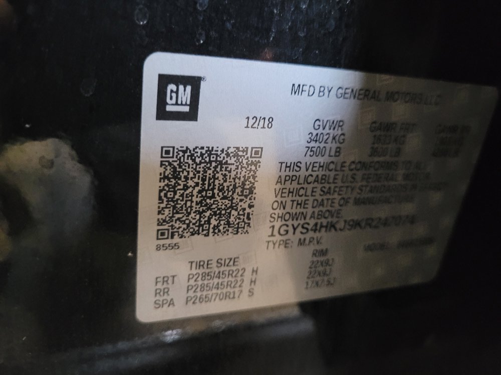 Used 2019 Cadillac Escalade ESV Luxury AWD/4WD image 33