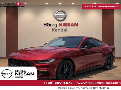 Used 2025 Ford Mustang Coupe w/ Mustang Nite Pony Package RWD image 1