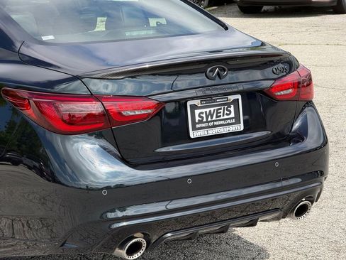 Used 2024 INFINITI Q50 Red Sport 400 w/ Black Opal Edition RWD image 39