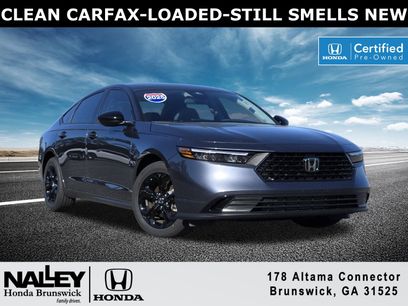 Certified 2025 Honda Accord SE