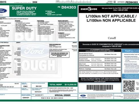 Used 2023 Ford F250 Lariat w/ Lariat Ultimate Package AWD/4WD image 3