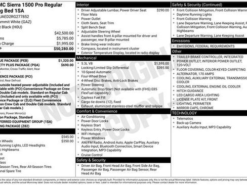 Used 2024 GMC Sierra 1500 Pro w/ Pro Value Package image 5