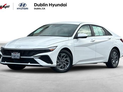 Certified 2025 Hyundai Elantra Blue w/ Cargo Package image 1