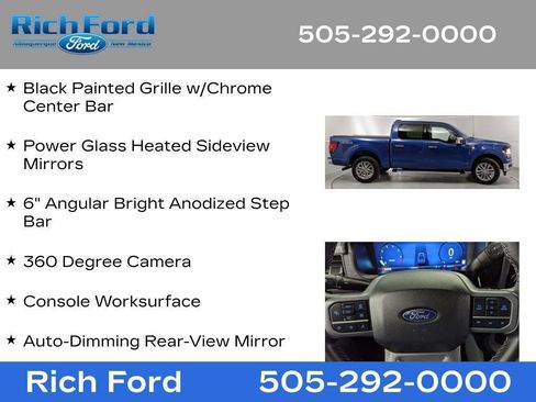 Certified 2025 Ford F150 XLT w/ Equipment Group 302A MID AWD/4WD image 42