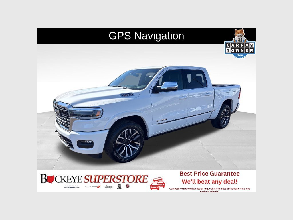 Used 2025 RAM 1500 Limited w/ Body Color Bumper Group AWD/4WD 360° Tour
