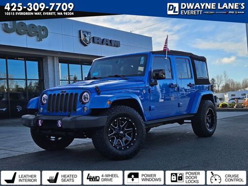 Used 2015 Jeep Wrangler Unlimited Sahara image 1