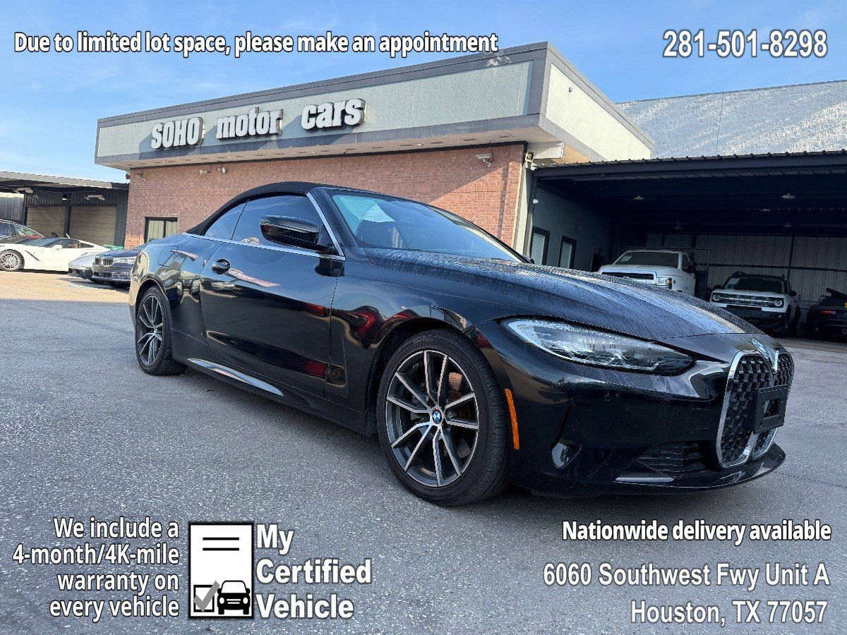 Used 2022 BMW 430i Convertible w/ Convenience Package RWD image 1