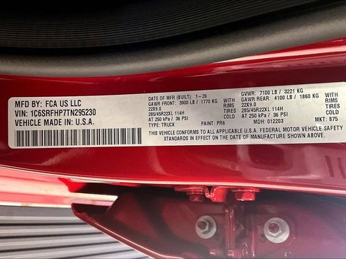 New 2026 RAM 1500 Limited AWD/4WD image 25