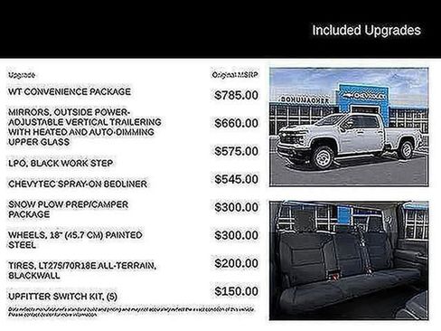 New 2026 Chevrolet Silverado 2500 W/T w/ WT Convenience Package image 18