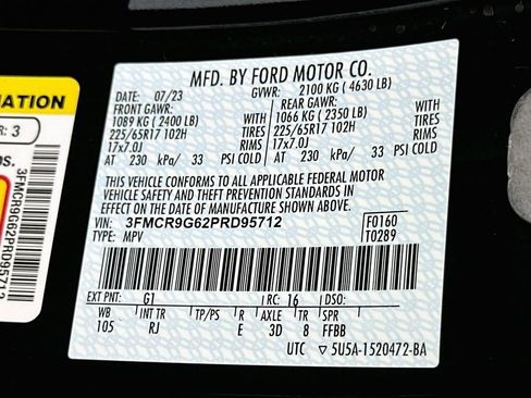 Certified 2023 Ford Bronco Sport Heritage w/ Heritage Convenience Package AWD/4WD image 21