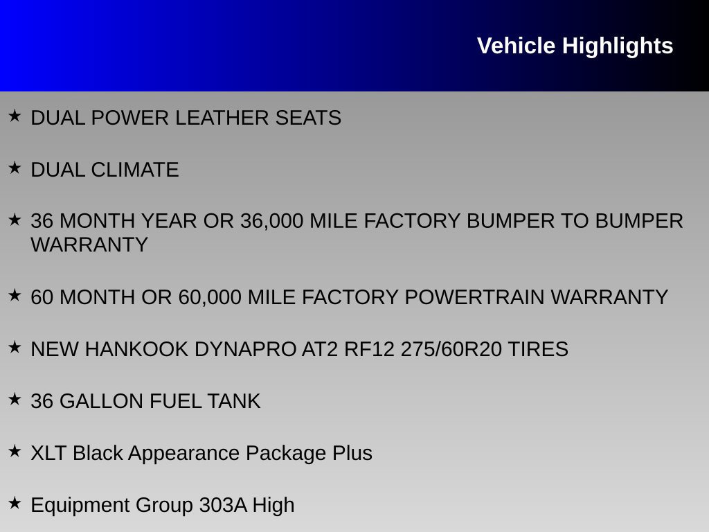 Used 2024 Ford F150 XLT w/ Equipment Group 303A High AWD/4WD image 12