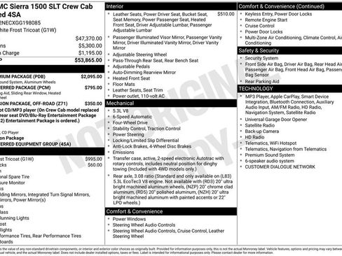 Used 2016 GMC Sierra 1500 SLT w/ SLT Premium Package image 29