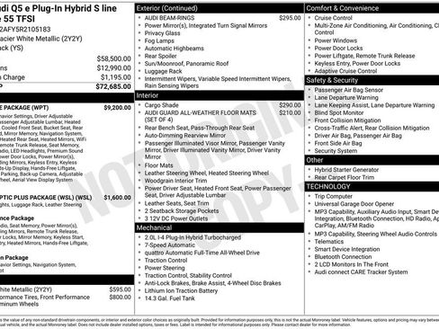 Certified 2024 Audi Q5 e Prestige w/ Prestige Package AWD/4WD image 41