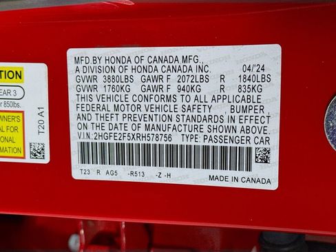 Used 2024 Honda Civic Sport image 33