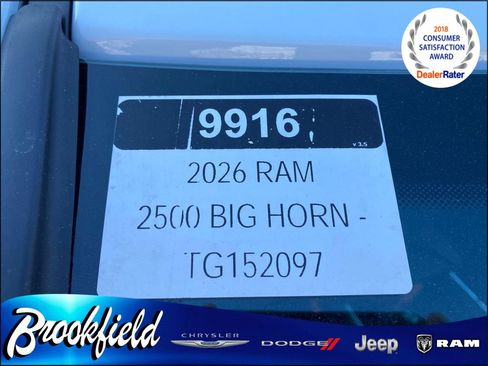 New 2026 RAM 2500 Big Horn image 37