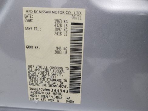 Used 2021 Nissan Altima 2.5 SR FWD image 33