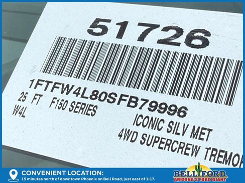 New 2025 Ford F150 Tremor w/ Equipment Group 402A High image 26