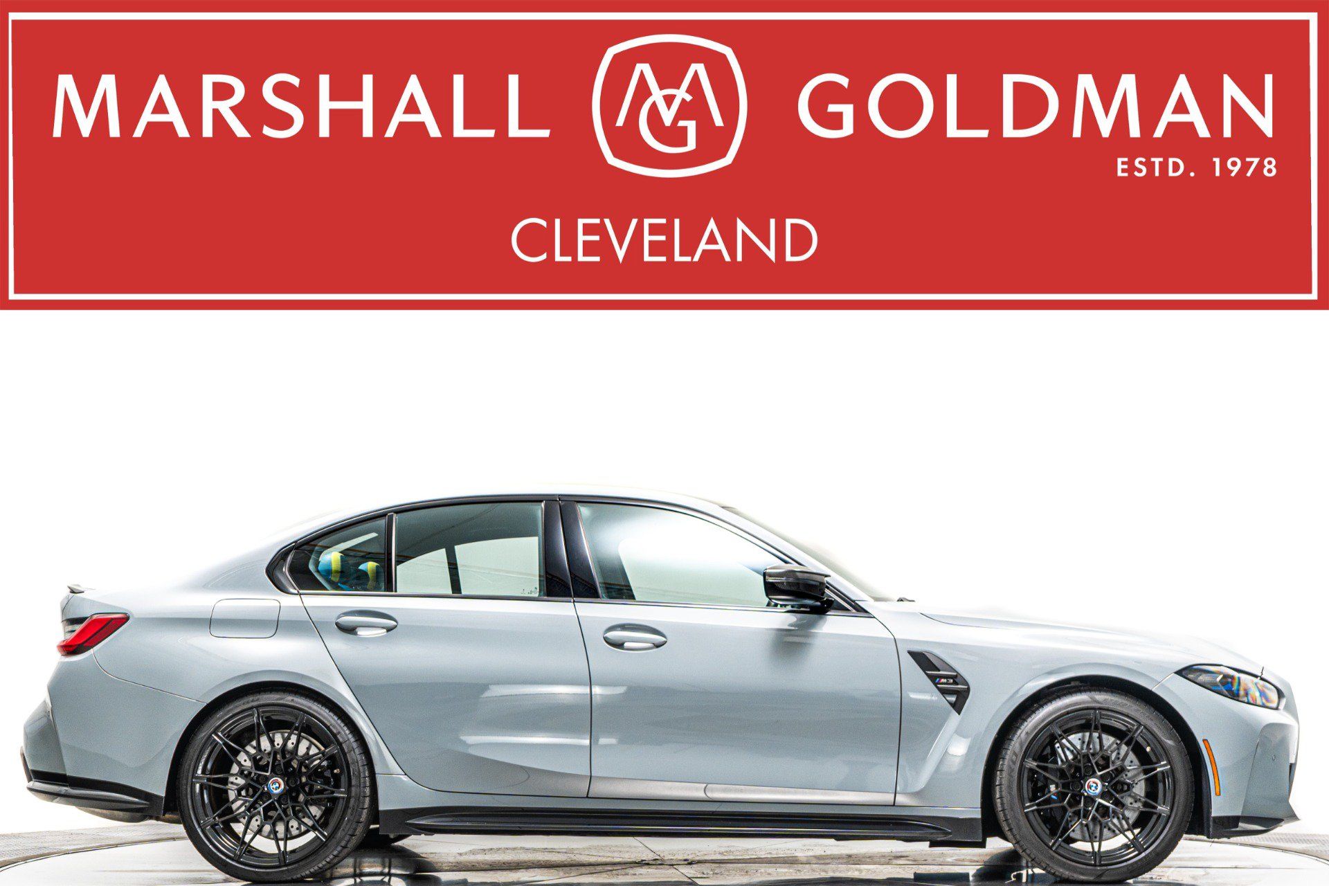 Used 2023 BMW M3 w/ M Carbon Exterior Package RWD image 1