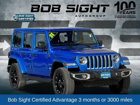 Used 2021 Jeep Wrangler Unlimited Sahara w/ Cold Weather Group image 1