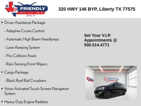 Used 2019 Ford Expedition Limited w/ Texas Edition Package image 15