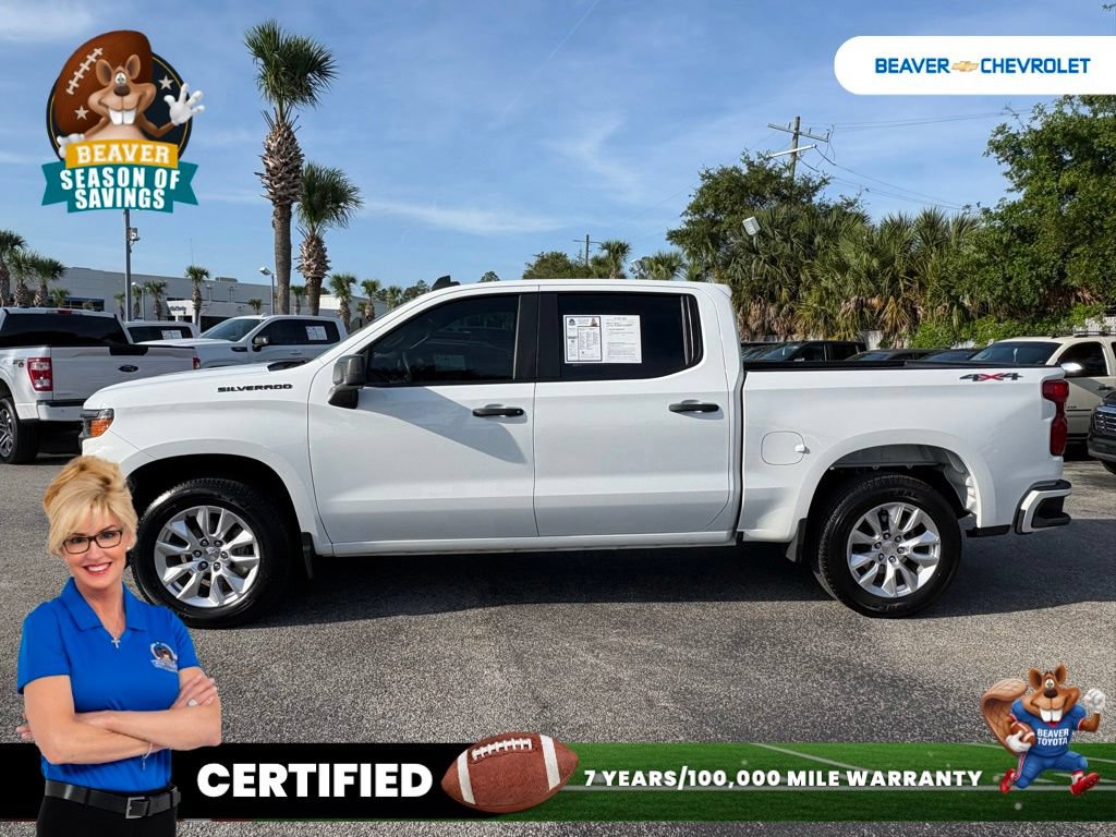 Used 2024 Chevrolet Silverado 1500 Custom AWD/4WD image 4