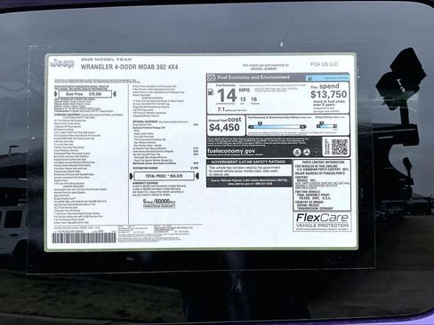 New 2026 Jeep Wrangler Unlimited Rubicon 392 image 17