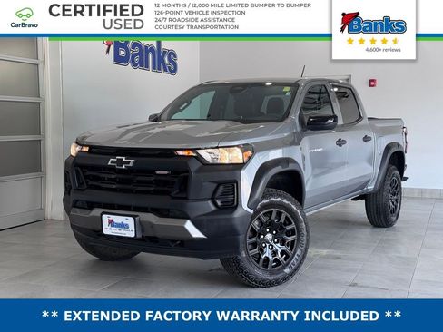 Certified 2023 Chevrolet Colorado Trail Boss w/ Safety Package AWD/4WD image 1