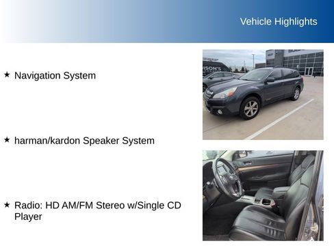 Used 2014 Subaru Outback 3.6R Limited AWD/4WD image 5