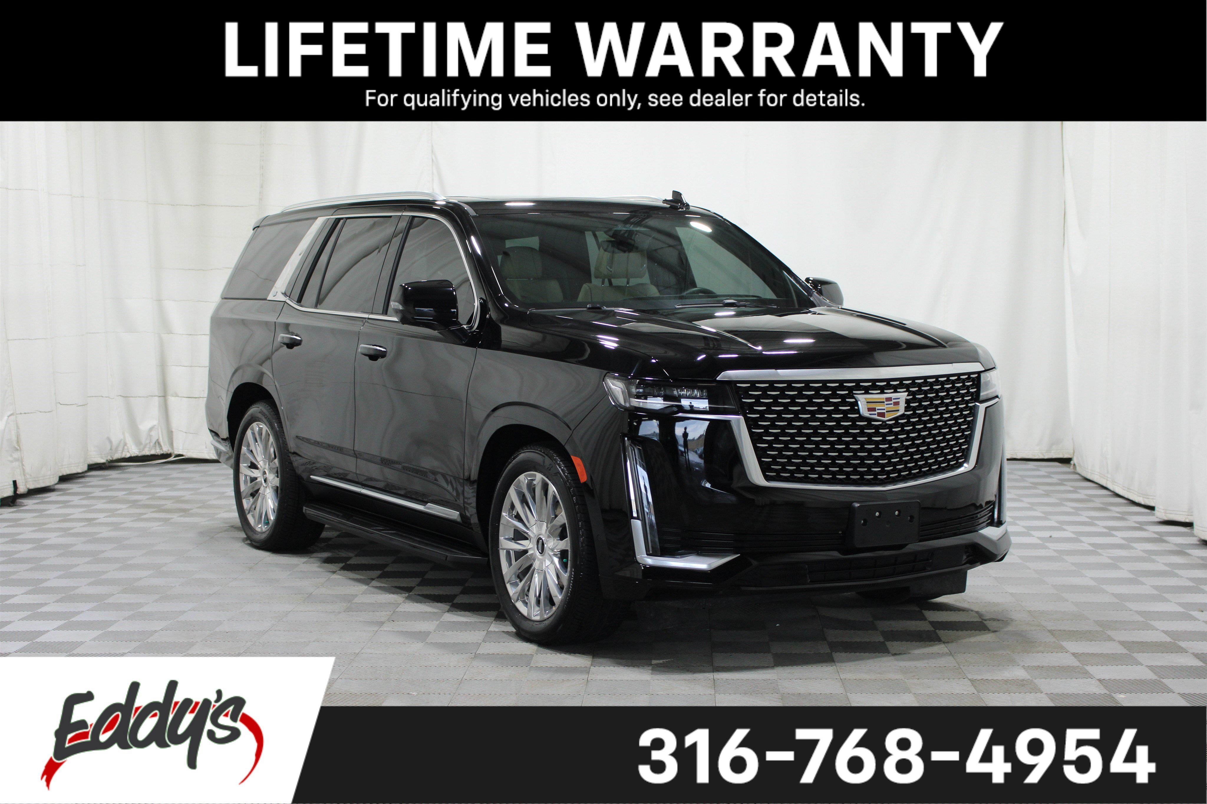 Used 2021 Cadillac Escalade Premium Luxury w/ Driver Assist Tech Package AWD/4WD image 1