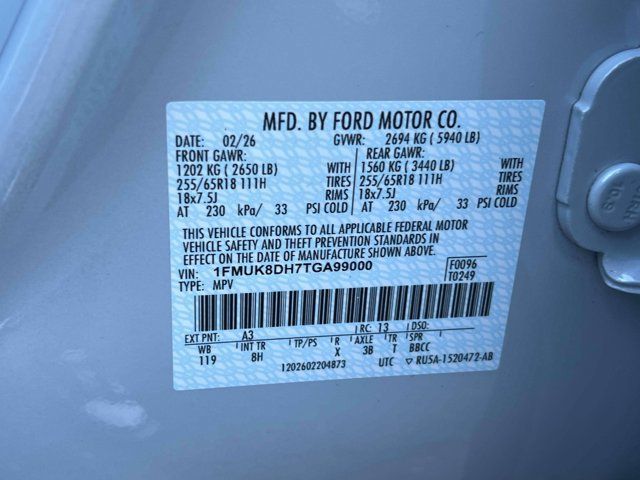 Used 2026 Ford Explorer Active AWD/4WD image 40