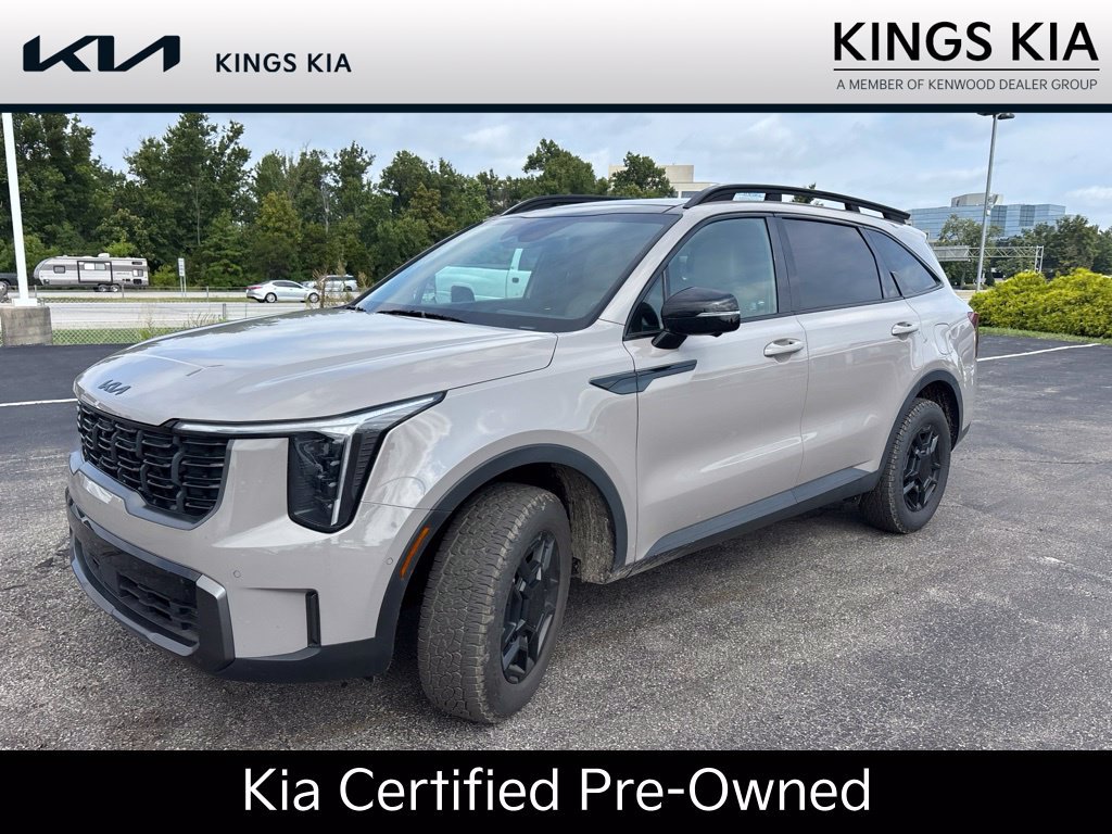 Certified 2025 Kia Sorento SX Prestige w/ Olive Brown Leather Package AWD/4WD image 1