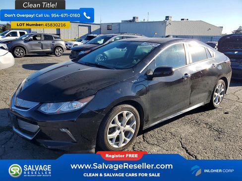 Used 2017 Chevrolet Volt Premier w/ Driver Confidence II Package image 1